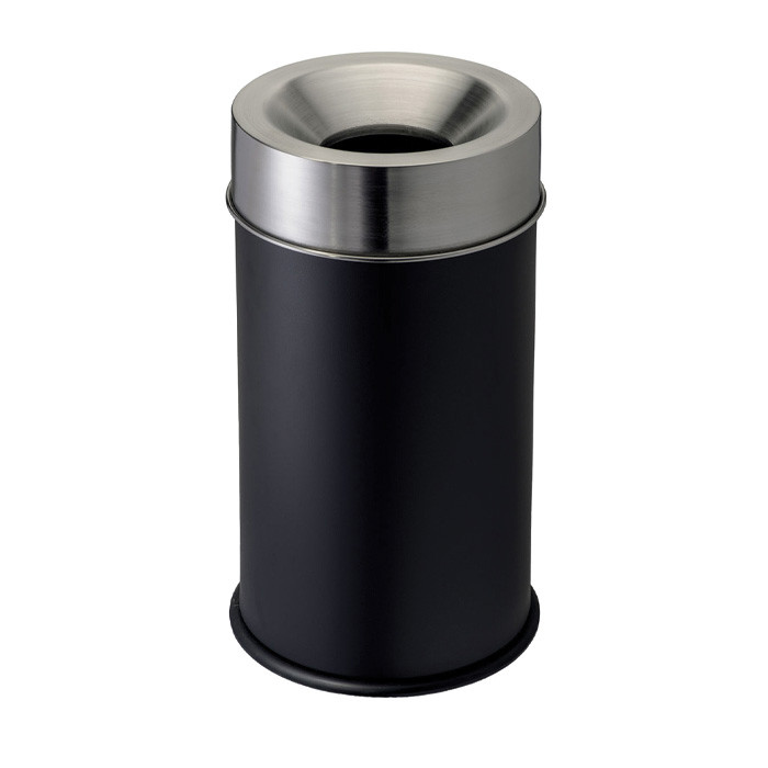 CORB ANTI FEU 90L NR COUV INOX